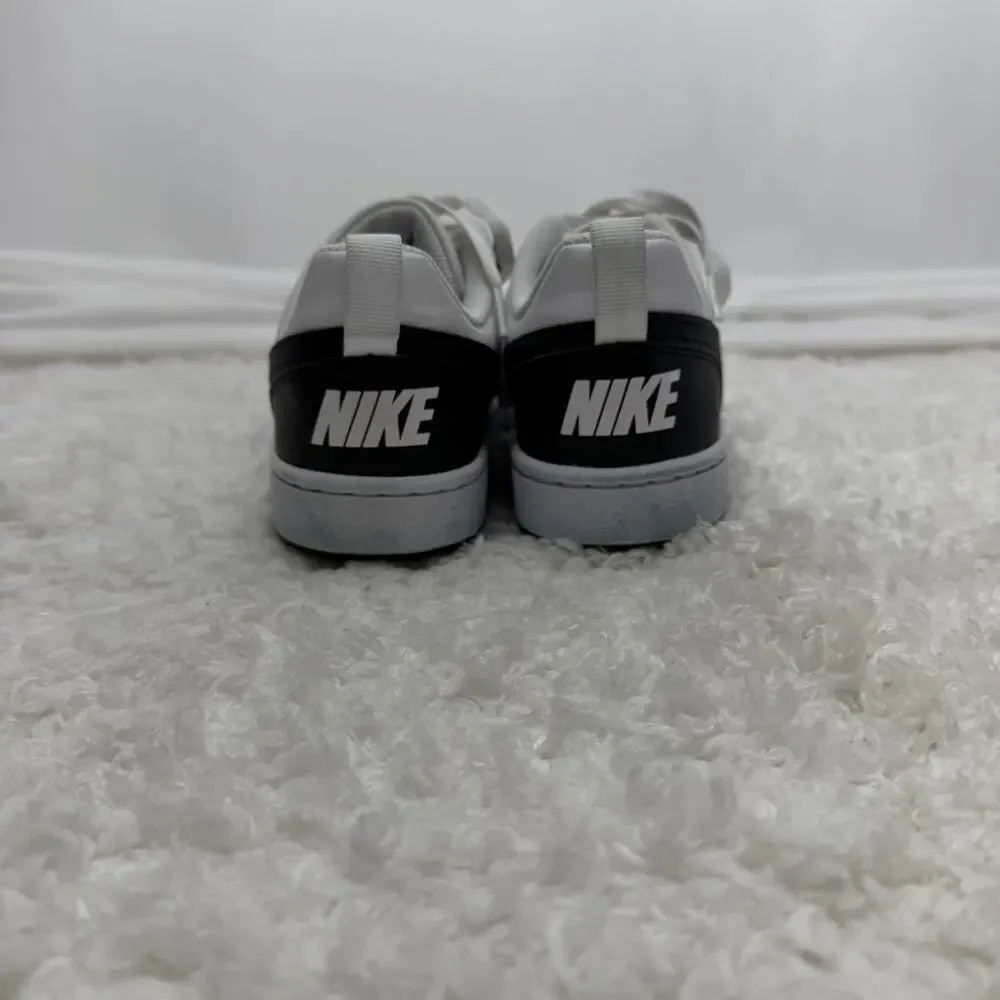 Nike Big Kids Court Borough Low Recraft Shoes‎ DV5456-131 Black White Youth 5.5